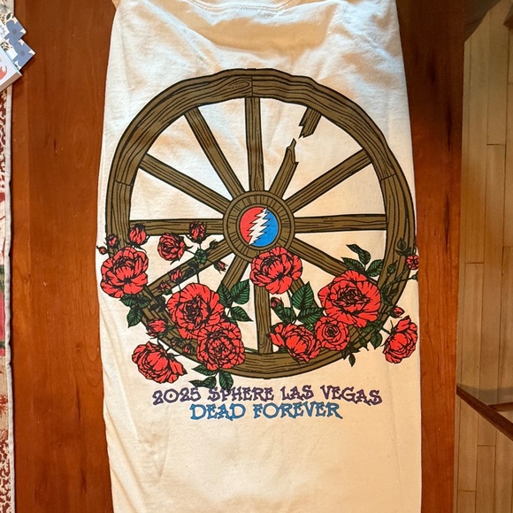 Dead & Co 2025 Sphere Las Vegas / Dead Forever / Bertha Tour Shirt - Picture 6 of 6